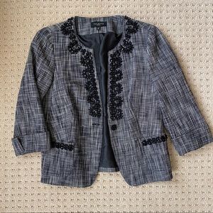 Talbots Jeweled Blazer
